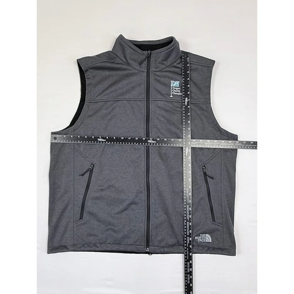 The North Face WindWall Vest Men's Size XXL Grey Softshell Fleece‎ Lined
